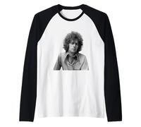 Eric Clapton Psychedelic Cream Era Retrato 1967 Camiseta Manga Raglan
