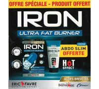 Eric Favre Pack Iron Fat Burner 120comp + Gel Abdo Slim 150ml