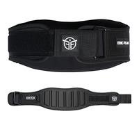 Eric Flag Cinturon Lumbar Gimnasio Levantamiento de Pesas para Hombre y Mujer, Cinturon Gym para Halterofilia, Powerlifting, Crossfit y Musculación - Entrenamiento de Fuerza, Sentadillas y Peso muerto