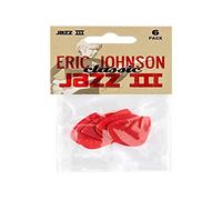 Eric Johnson Jazz III Pas Classic, set de 6, rojo