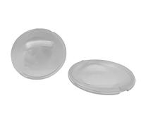 ERICAMBI®, Kit de 2 lámparas redondas de iluminación para difusor campana extractora, compatible con Faber Franke, dimensiones: Ø 63 (mm) Recambio original 133.0016.972