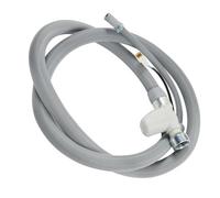 eRicambi® Manguera de carga con válvula Aquastop para lavavajillas - Compatible con AEG, Electrolux, Zanussi, Rex, Zanker - Longitud 1,8 m - Seguridad antiinundación