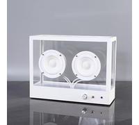 ERICAT Altavoces Bluetooth Transparentes, Subwoofer Transparente Portátil con Marco, Diseño De Casete Transparente Y Soporte De Reproducción USB/AUX, para Oficina, Sala De Estar