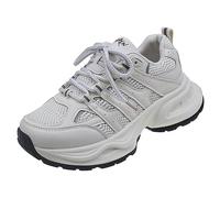 ERICAT Aumento de la Altura de Las señoras de Grueso Fondo Pops Zapatos Ligero Casual Retro Zapatos de los Deportes de los Estudiantes de absorción de Choque Zapatos para Correr