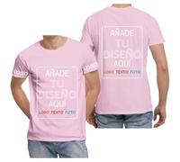 ERICAT Camiseta Personalizada, Camisetas Personalizado - Diseña tu Propio Modelo con Foto, Texto o Logo. Camisetas Personalizables para Hombres, Mujeres y Parejas