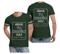 ERICAT Camiseta Personalizada, Camisetas Personalizado - Diseña tu Propio Modelo con Foto, Texto o Logo. Camisetas Personalizables para Hombres, Mujeres y Parejas
