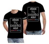 ERICAT Camiseta Personalizada, Camisetas Personalizado - Diseña tu Propio Modelo con Foto, Texto o Logo. Camisetas Personalizables para Hombres, Mujeres y Parejas