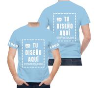 ERICAT Camiseta Personalizada para Hombres y Mujeres al por Mayor, Personalizado diseña tu Propia Camiseta para Parejas. - Añade imágenes, Fotos o Textos para Regalos
