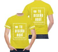 ERICAT Camiseta Personalizada para Hombres y Mujeres al por Mayor, Personalizado diseña tu Propia Camiseta para Parejas. - Añade imágenes, Fotos o Textos para Regalos