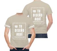 ERICAT Camiseta Personalizada para Hombres y Mujeres al por Mayor, Personalizado diseña tu Propia Camiseta para Parejas. - Añade imágenes, Fotos o Textos para Regalos