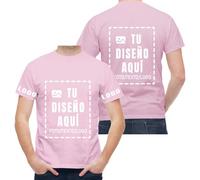 ERICAT Camiseta Personalizada para Hombres y Mujeres al por Mayor, Personalizado diseña tu Propia Camiseta para Parejas. - Añade imágenes, Fotos o Textos para Regalos