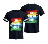 ERICAT Camisetas Personalizadas, Camiseta Personalizada - Agrega tu Propia Imagen, Texto o Logo. Camisetas Personalizables para Hombres y Mujeres