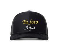 ERICAT Gorra Personalizada - Gorra de Béisbol con Foto/Logo/Texto, Visera Ajustable para Hombres y Mujeres, Trucker y Dad Unisex