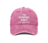 ERICAT Gorra Personalizada - Gorra de Béisbol con Foto/Logo/Texto, Visera Ajustable para Hombres y Mujeres, Trucker y Dad Unisex