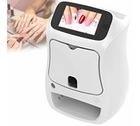 ERICAT Máquina Automática De Pintura De Uñas, Impresora Digital De Uñas con Control Telefónico, Pantalla Táctil De 5 Pulgadas Y Galería De Diseño, Pintura Y Secado Rápido De Uñas En 10 S, Impresión
