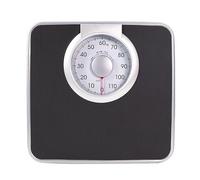 ERICAT No Electricity Required Household Mechanical Scale, Stainless Steel Waterproof Bathroom Scale with 120kg Capacity & Zero-Point Reset Function, Clear Readings & Large Dial Design for Home