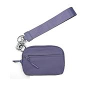 ERICAT The Wallet 2nd Gen, Wallet, Wristlet Nylon Wallets For Women, Waterproof Zippered Card Case(Purple)