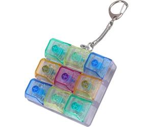 Ericetion Juguete Antiestrés con Teclado Y Llavero De 9 Botones para Adultos, Ideal para Oficina, Regalo para Aliviar Estrés.