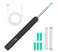 Ericetion Limpiador De Oídos con Cámara, Palillos Inalámbricos para Los Oídos, Otoscopio, Carga USB C, Herramienta De Extracción De Cera De Los Oídos, con Mini Cámara