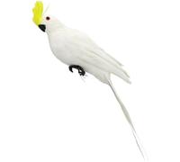 Ericetion Simulación Hecha a Mano De Loro, Decoración De Pájaros Artificiales, Guacamayo, Modelo De Loro, Modelo Animal, Adornos, Modelo De Loro, Juguete, Loro Falso para Adornos para Hogar