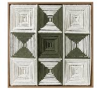 Ericetion Tapiz Tejido a Mano para Colgar En Pared Y Marco De Fotos, Decoración Rústica De Cuerda De Algodón para Sala De Estar, Dormitorio, Recibidor - Arte Decorativo Único para Hogar