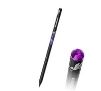 Erich Krause Lápiz HB Black Unicorn 1 pieza - Lápiz de grafito para oficina, escuela y hobby - para dibujar, esbozar, escribir, negro y morado