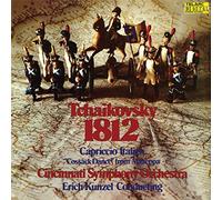 Erich Kunzel - Tchaikovsky: 1812 Overture, Op 49 & Capriccio Italien, Op. 4 [Vinilo]