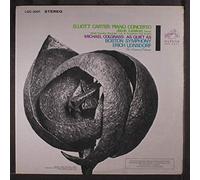 ERICH LEINSDORF - carter: piano concerto / colgrass: as quiet as LP