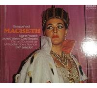 Erich Leinsdorf & Chor und Orchester der Metropolitan Opera New York / Leonie Rysanek / Leonard Warren / Carlo Bergonzi u.a. - Verdi: Macbeth (Gesamtaufnahme, italienisch: New York 1959) [Vinyl Schallplatte] [3 LP Box-Set]