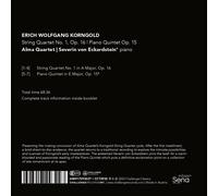 Erich Wolfgang Erich Wolfgang Korngold: String Quartet N (CD) (Importación USA)