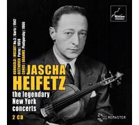 Erich Wolfgang K Jascha Heifetz: The Legendary New York C (CD) (Importación USA)