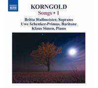 Erich Wolfgang Korngold Korngold: Songs - Volume 1 (CD) Album (Importación USA)