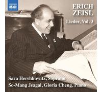 Erich Zeisl Erich Zeisl: Lieder - Volume 3 (CD) Album (Importación USA)
