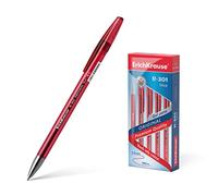 ErichKrause R-301 - Bolígrafo de tinta de gel (0,5, tinta roja, 12 unidades)
