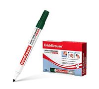 ErichKrause - Rotulador para pizarra (12 unidades), color verde