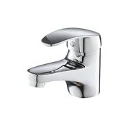 Eridanus Grifo de Lavabo para Baño Monomando - Grifo Mezclador con Cartucho Cerámico - Cromado Grifo baño lavabo - Incluye Accesorios de Instalación, Torneira Lavatorio 14x11x4.7 cm