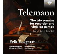 Erik bosgraaf|robert smith|lucile boulanger|alessandro pianu|carl rosman - Telemann: Trio Sonatas for Recorder and Viola da Gamba