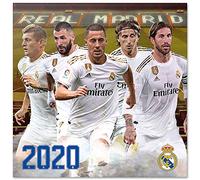 ERIK - Calendario de pared 2020 Real Madrid, 30 x 30 cm