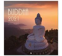 ERIK - Calendario de pared 2021 The Buddha púrpura, 30x30 cm
