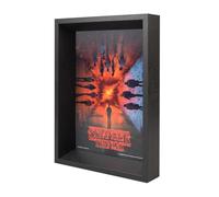 Grupo Erik Cuadro Stranger Things 3D - Stranger Things Poster con marco 22,7 x 30 cm : Cuadros decoracion dormitorios - Stranger Things merchandising