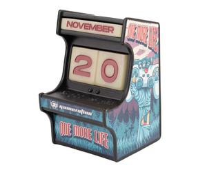 Erik Editores Calendario Perpetuo 3D Gameration Arcade One More Life
