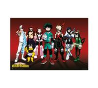 Erik Editores My Hero Academia Hero Version Poster 91.5x61 Cm