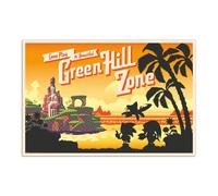 Erik Editores Poster Sonic The Hedgehog - Come Play At Beautiful Green Hill Zone