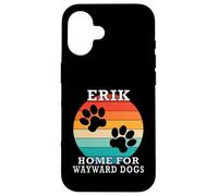Erik Home For Wayward Dogs Apellido Carcasa para iPhone 16