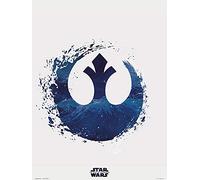 Erik Lámina Star Wars Episodio IX Rebel Logo 40x30cm