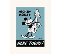 Erik - Lámina Decorativa Mickey 90, Disney (30x40 cm)