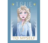 Erik - Lámina Decorativa True to Myself, Frozen (30x40 cm)
