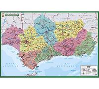 ERIK - Lámina didáctica mapa de Andalucía