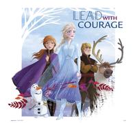 Erik Lámina Disney Frozen Lead With Courage 30x30cm