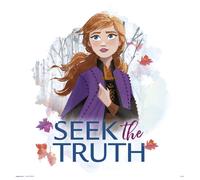 Erik Lámina Disney Frozen Seek The Truth 30x30cm